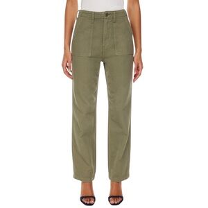 Aritzia Denim Forum '90s Utility Hi-Rise Loose Jean Olive Green Sz 25